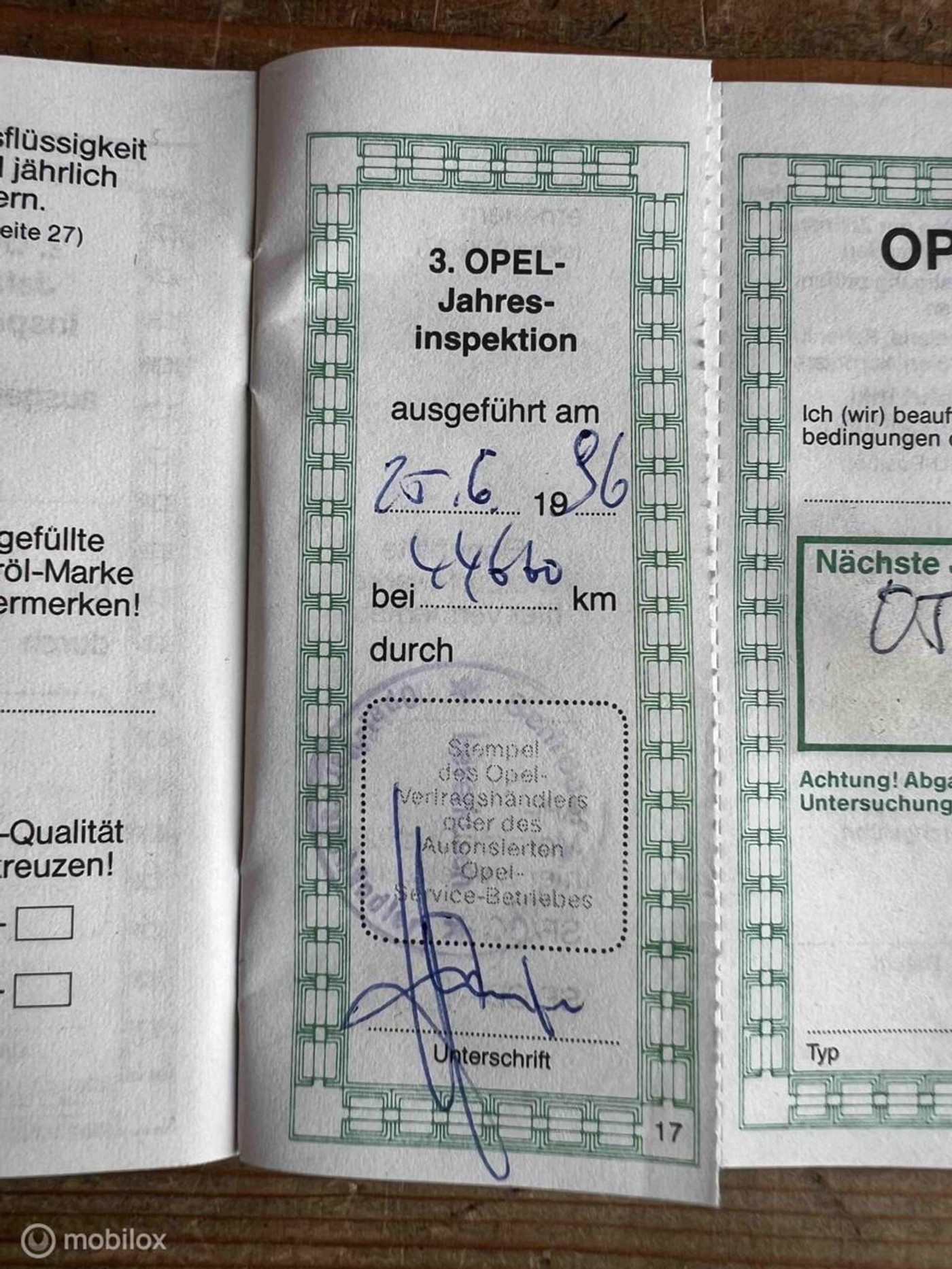 Foto van Opel Omega