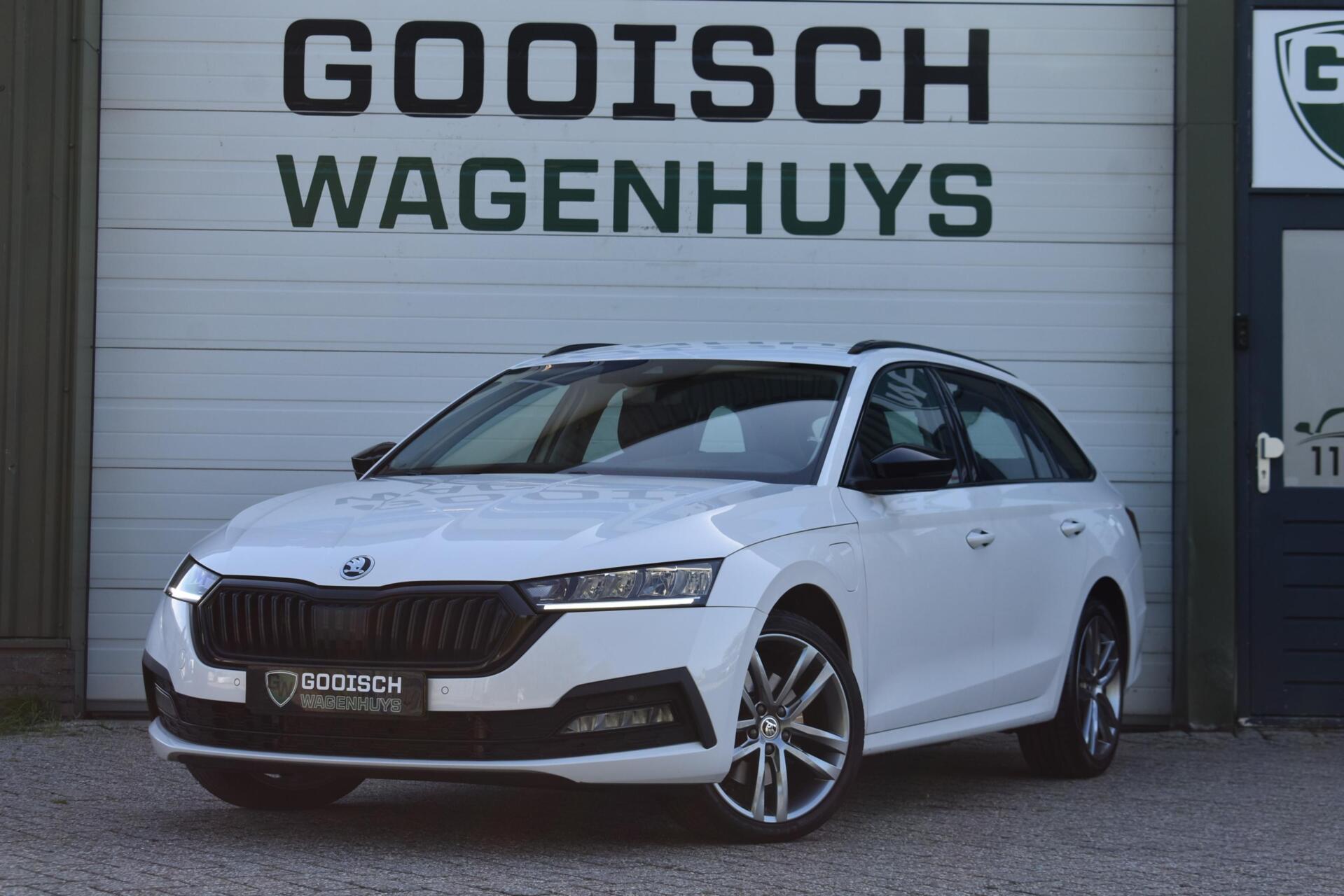 Skoda Octavia Combi 1.4 TSI iV PHEV Business Ed. | Head-UP | Black Pack | 2021 - voorkant