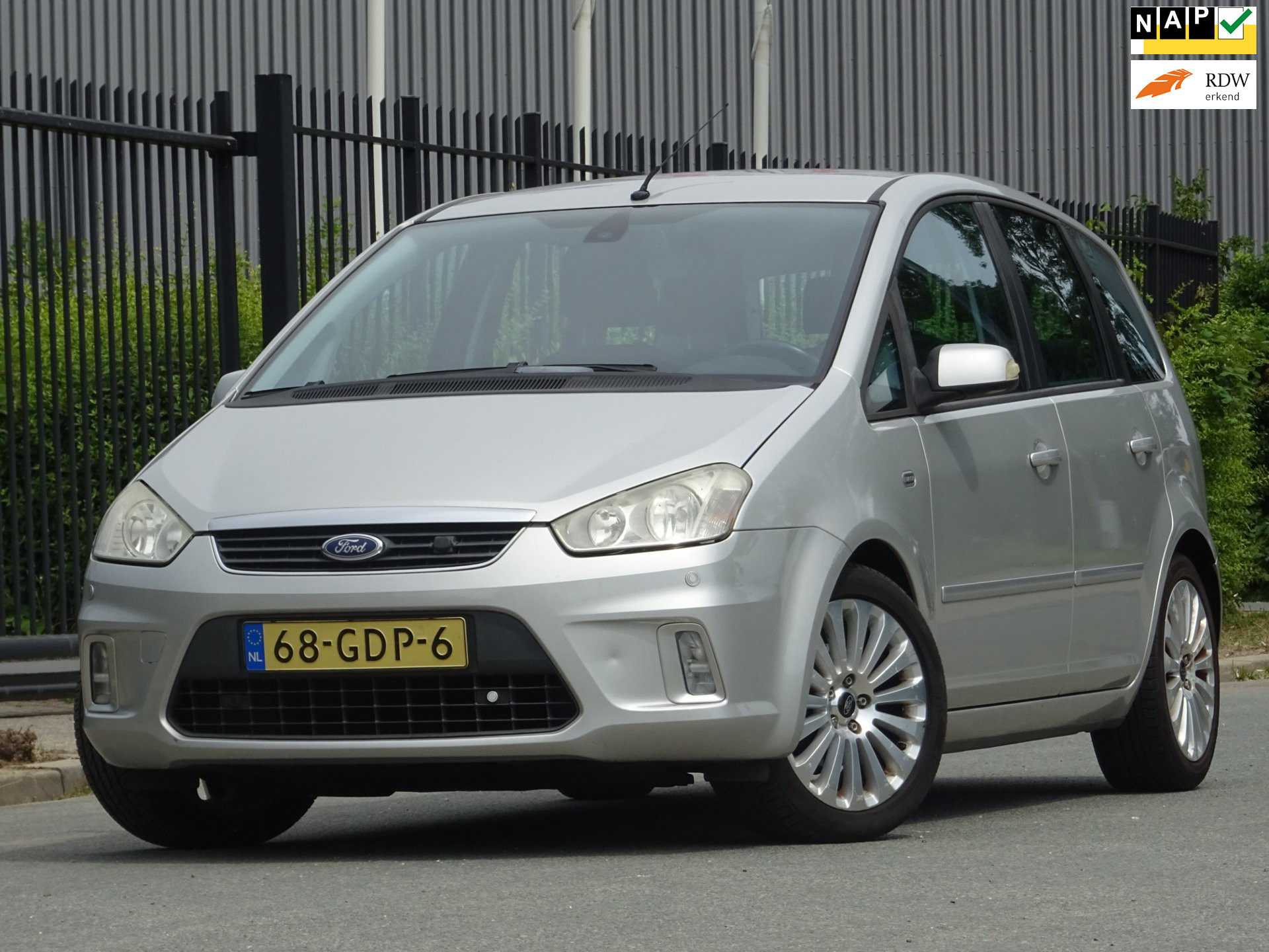 Ford C-max 1.8-16V Titanium Flexifuel NAP/CLIMA/CRUISE/PDC 2008 - voorkant