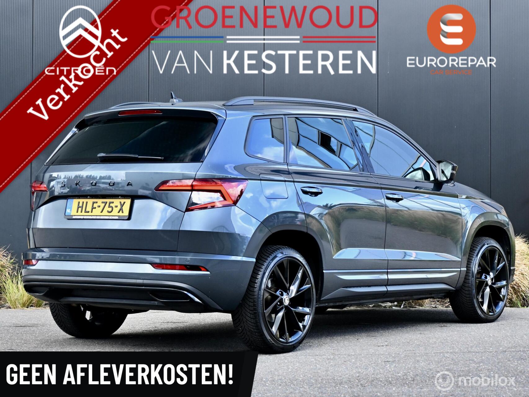 Skoda Karoq 1.5 TSI ACT DSG Sportline Virtual Navi Camera 2019 - voorkant