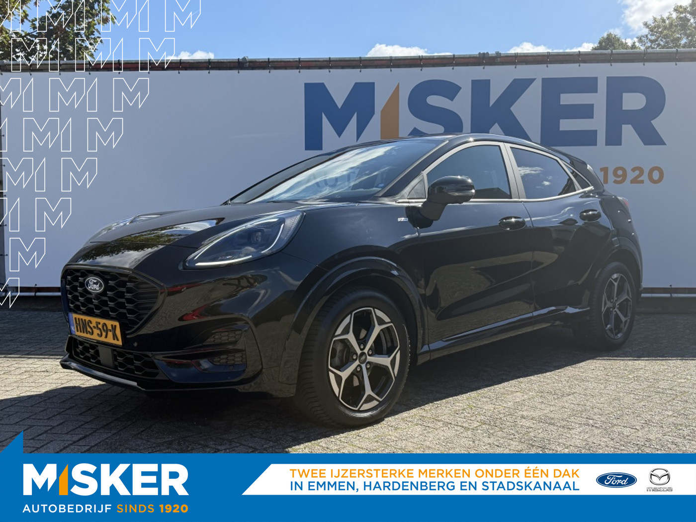 Ford Puma EcoBoost Hybrid 155PK ST-Line AUTOMAAT!COMFORTPACK!WINTERPACK!ALLSEASON! etc. 2024 - voorkant