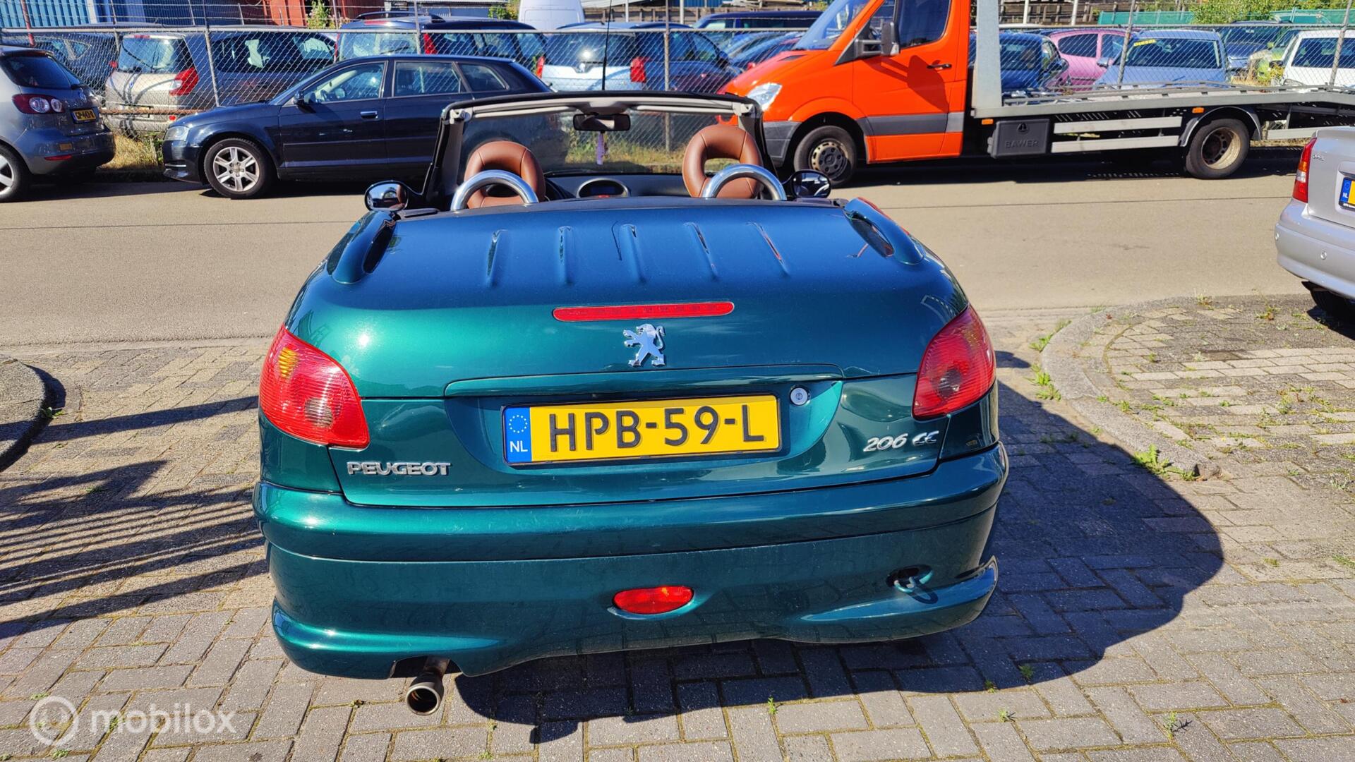 Foto van Peugeot 206 CC