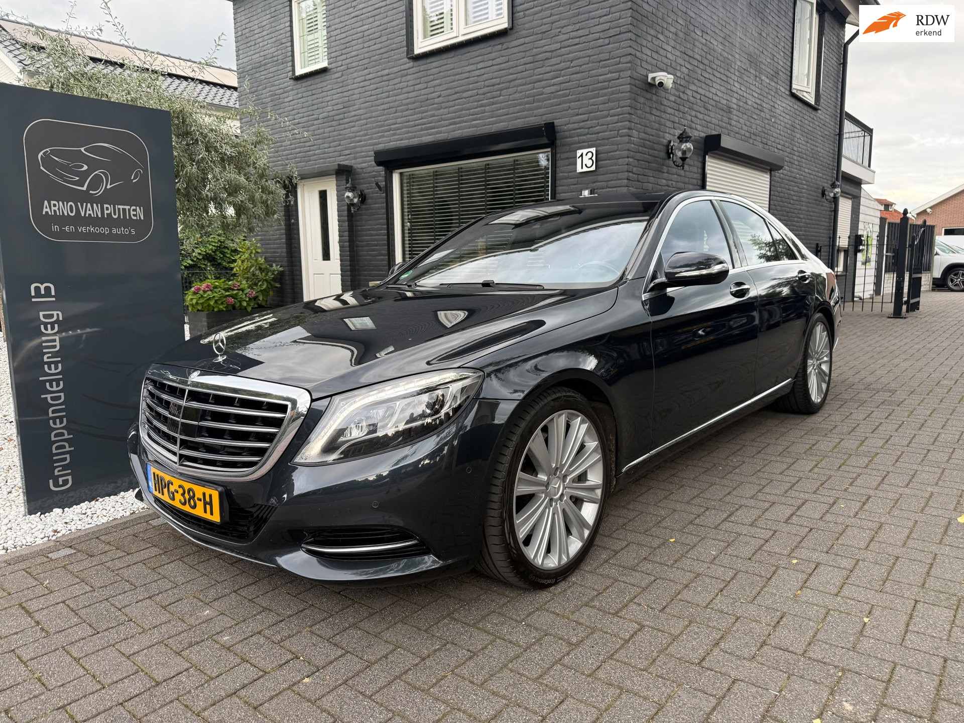 Mercedes-Benz S-klasse 500 4Matic Prestige / Soft Clos / Camera / Leer / Sfeer 2014 - voorkant