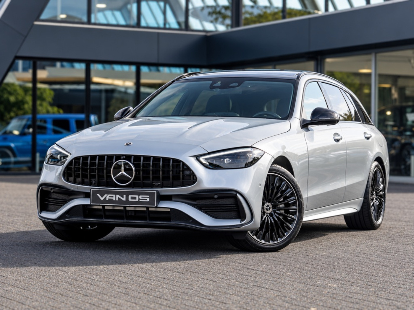 Mercedes-Benz C-klasse Estate C 300 e AMG Line | Pano | Memory | Burmester 2024 - voorkant