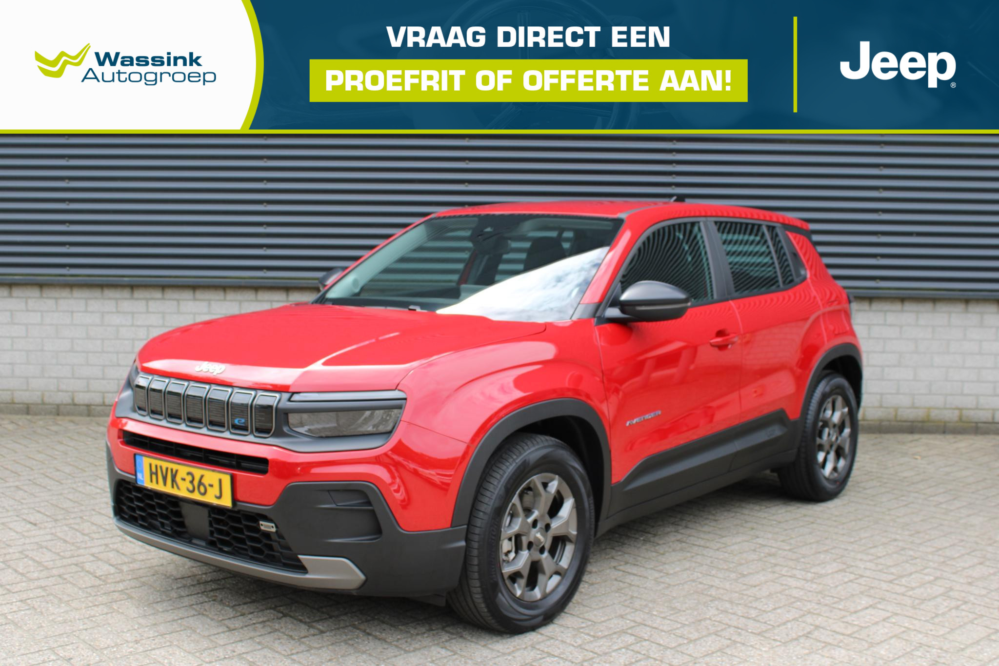 Jeep Avenger Longitude 54 kWh 2025 - voorkant