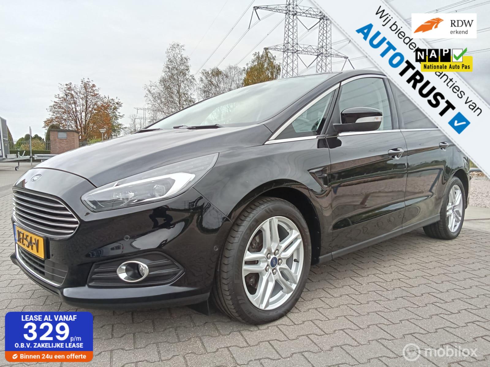 Ford S-max 2.0 EcoBoost Titanium 7p./automaat/clima/navi 2017 - voorkant