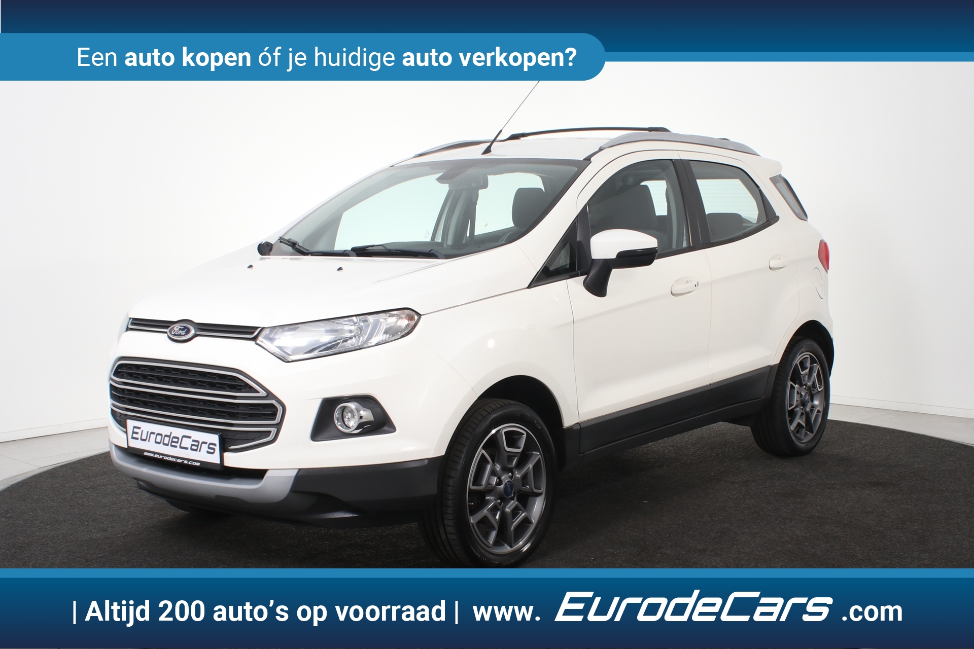 Ford Ecosport 1.0 EcoBoost Titanium *Trekhaak*Climate Control*PDC* 2015 - voorkant