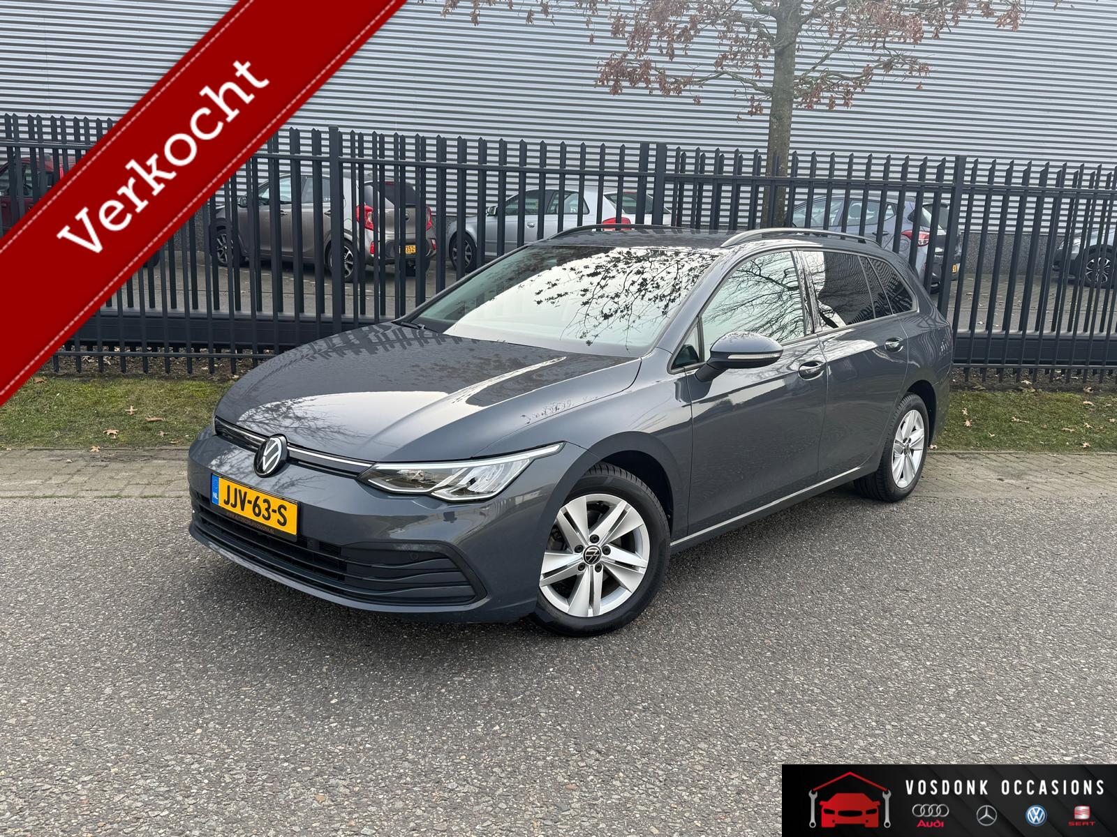 Volkswagen Golf Variant 1.0 eTSI Life/Automaat/ full led/ Topstaat! 2021 - voorkant