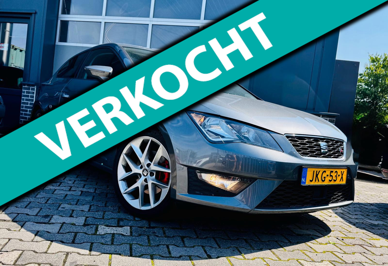 Seat Leon SC 1.8 TSI FR Business/SOPRTPAKKET/RIJKLAAR/ 2014 - voorkant