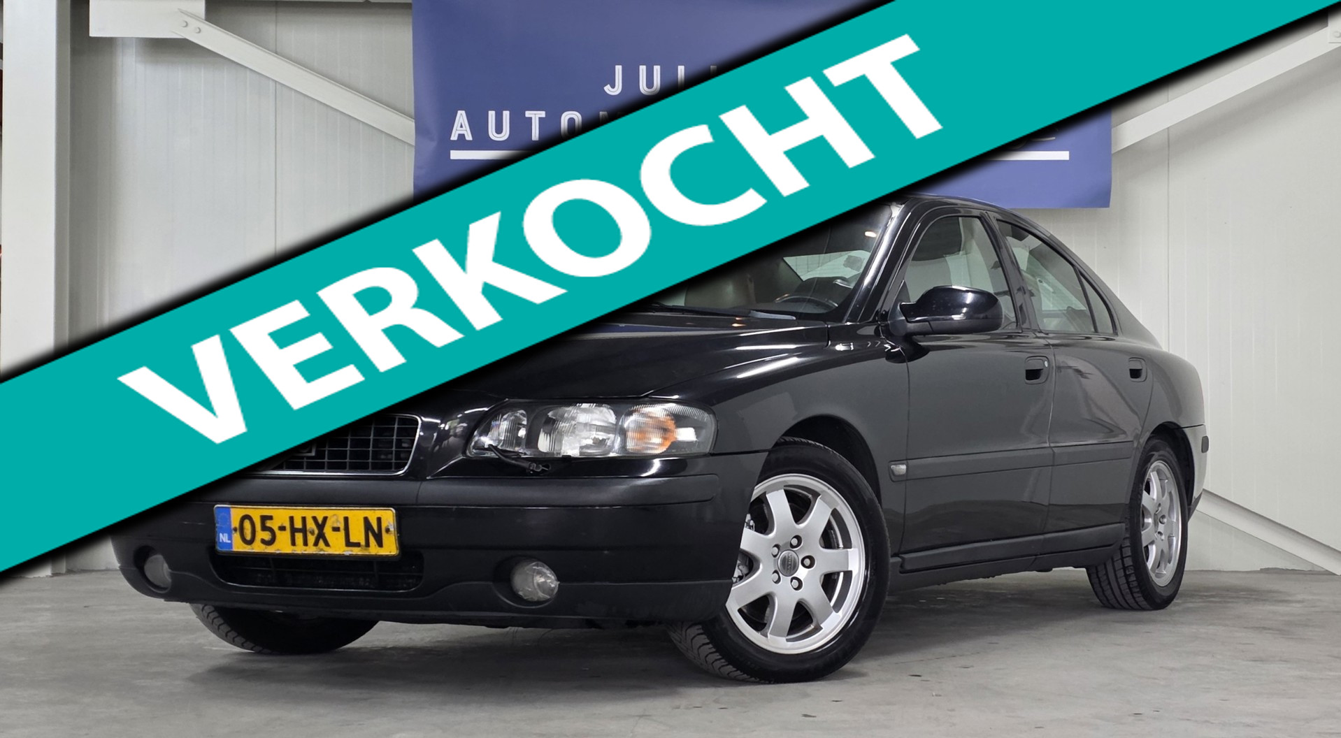 Volvo S60 2.4 T Geartronic 200pk Trekhaak Clima Nieuwe APK Garantie! 2002 - voorkant