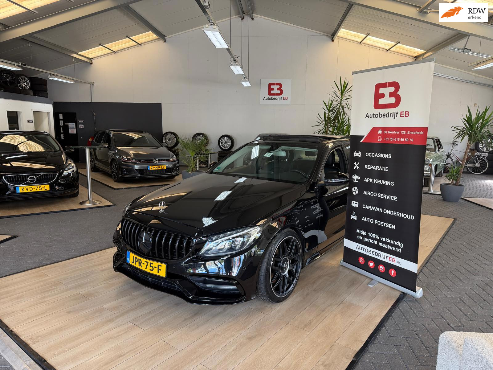 Mercedes-Benz C-klasse 400 4MATIC AMG PAKET C63 2016 - voorkant
