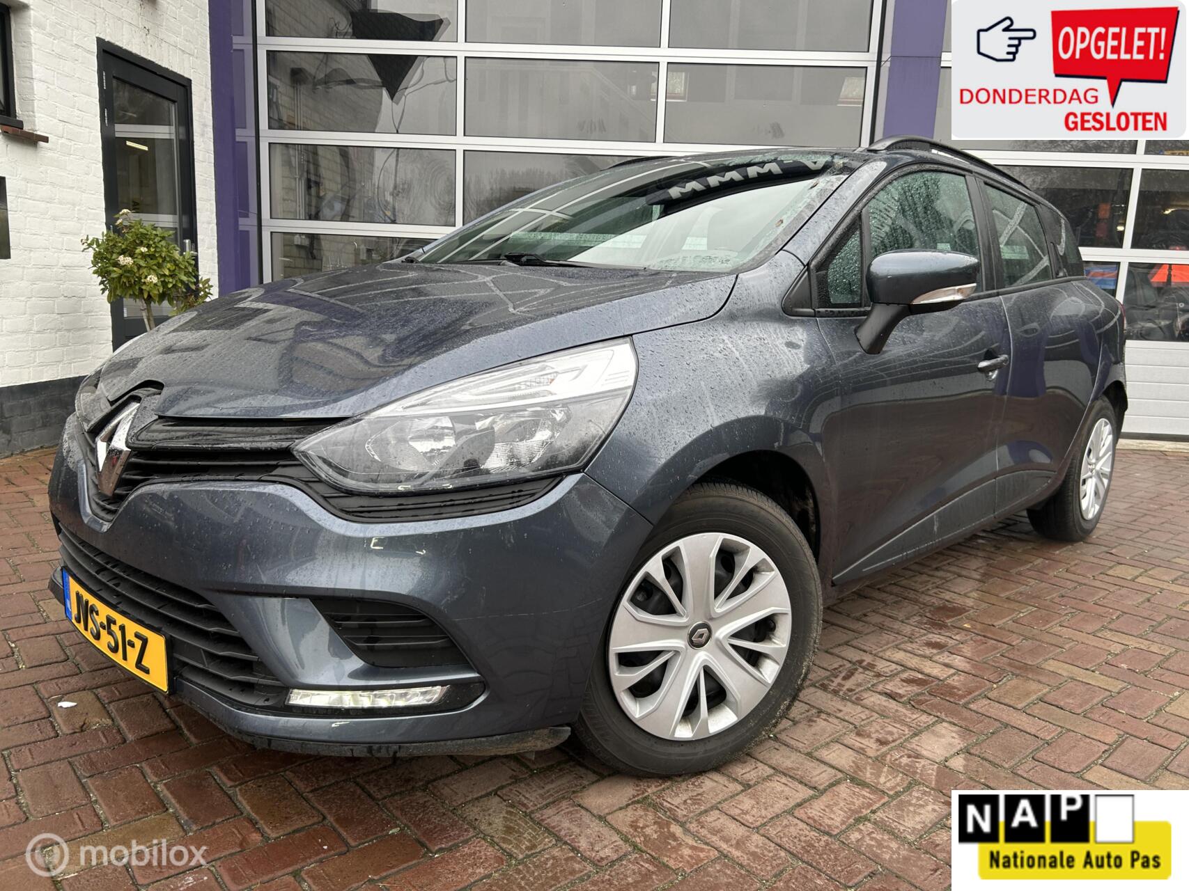 Renault Clio Estate 0.9 TCe Limited * AIRCO * 2019 - voorkant