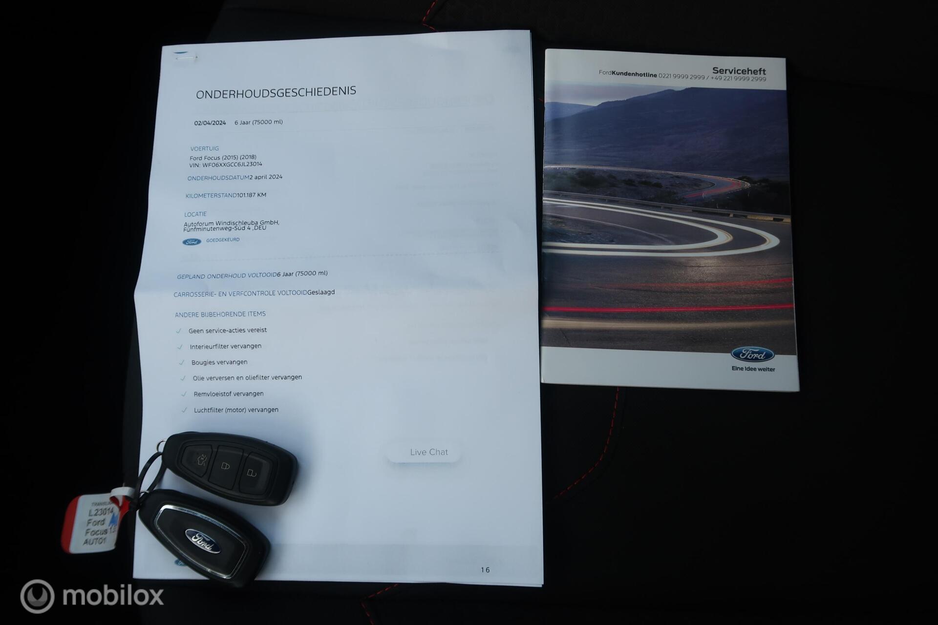 Foto van Ford Focus Wagon