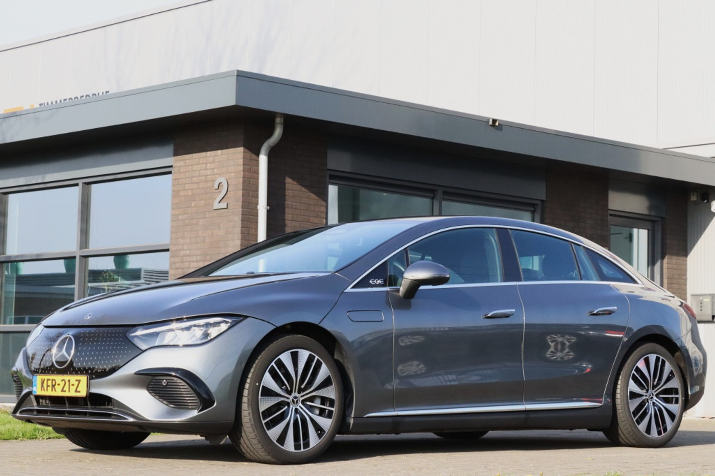 Mercedes-Benz Eqe 300 Business Ed. Lim 90kWh 641km WLTP Trekhaak Leder 2024 - voorkant