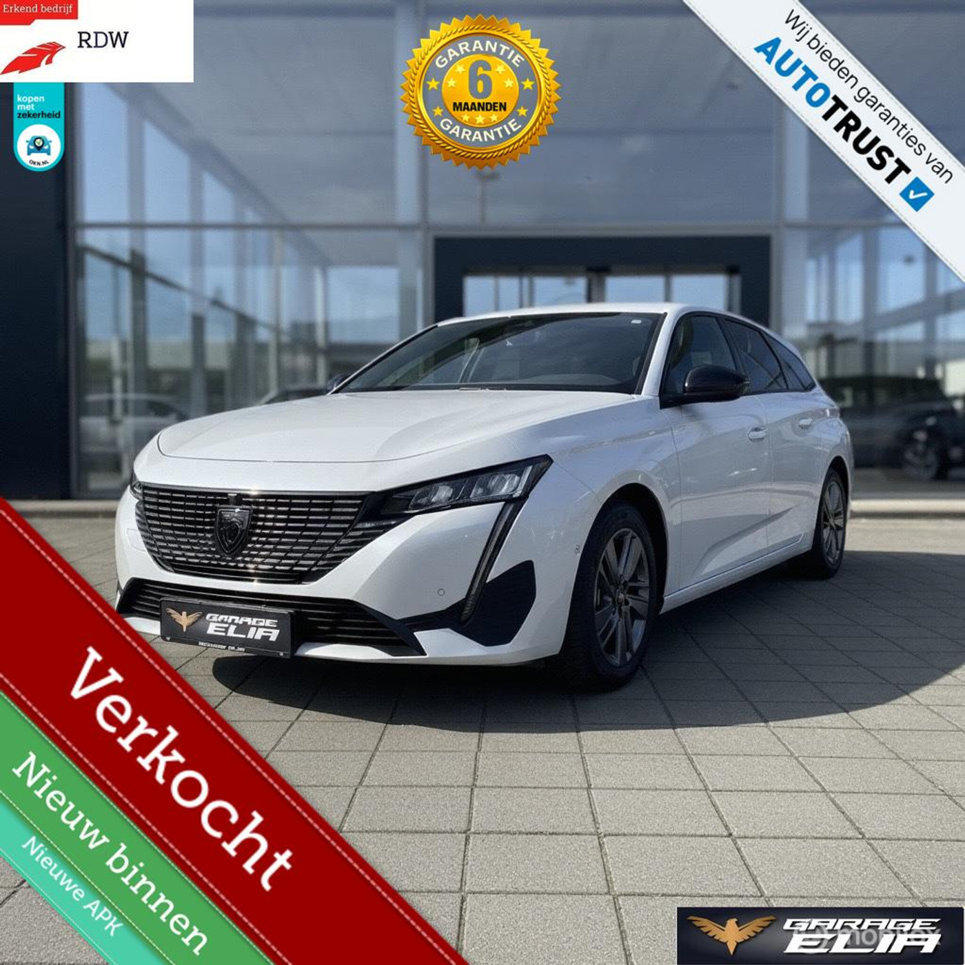 Peugeot 308 SW 1.2 PURETECH 130 EAT8 ALLURE 2024|Garantie 2024 - voorkant