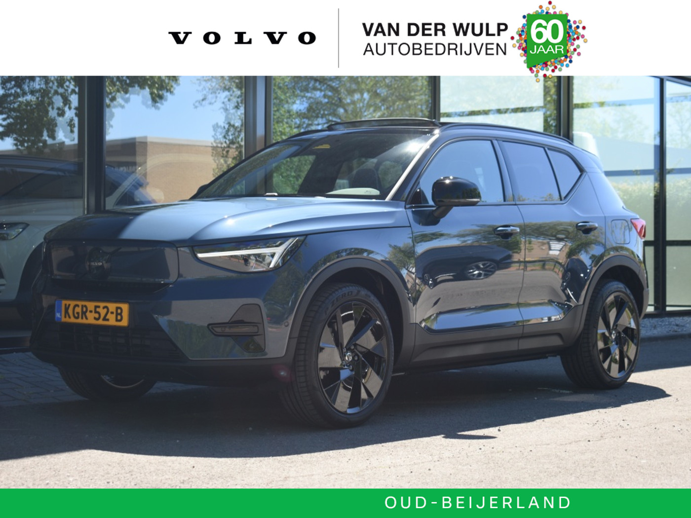 Volvo Ex40 Twin Performance Ultra Black Edition 442Pk/82kWh | Getint Glas 2026 - voorkant