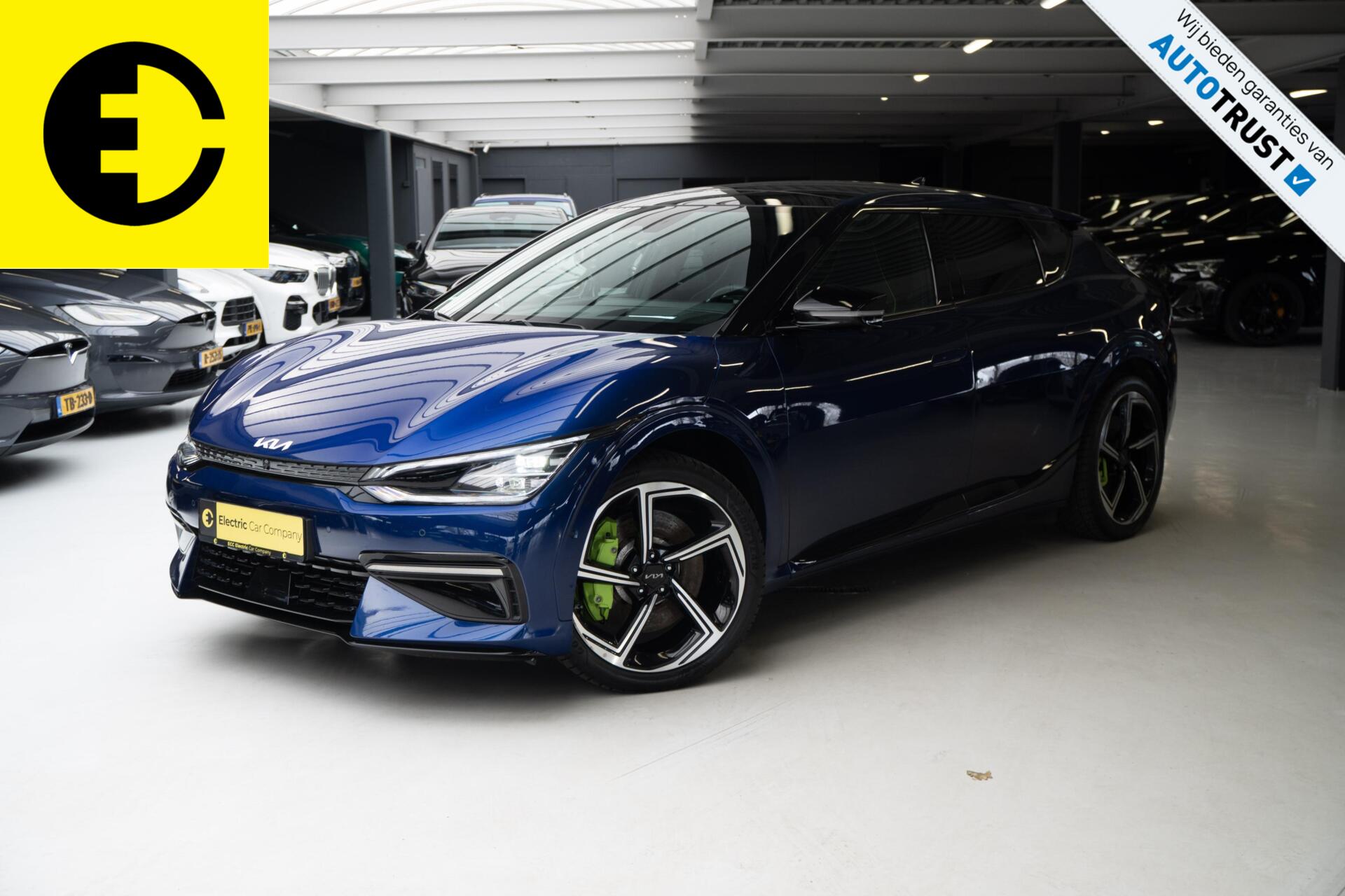 Kia Ev6 GT AWD 77.4 kWh | Panoramadak | Sportstoelen | 98,3% SOH 2023 - voorkant