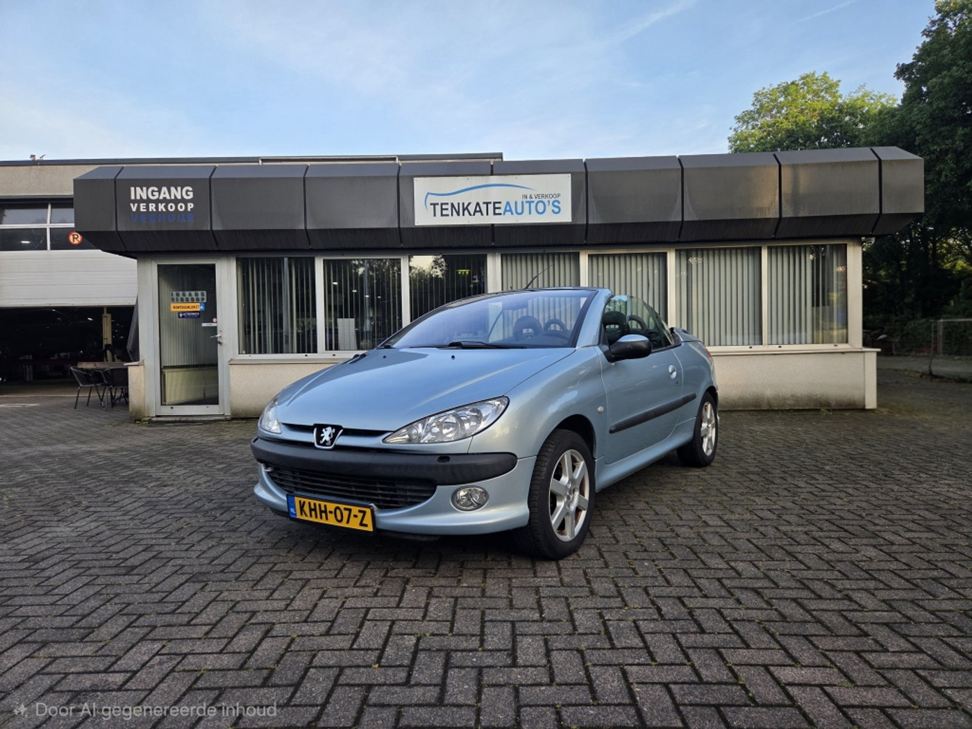 Peugeot 206 CC 2.0-16V 2001 - voorkant