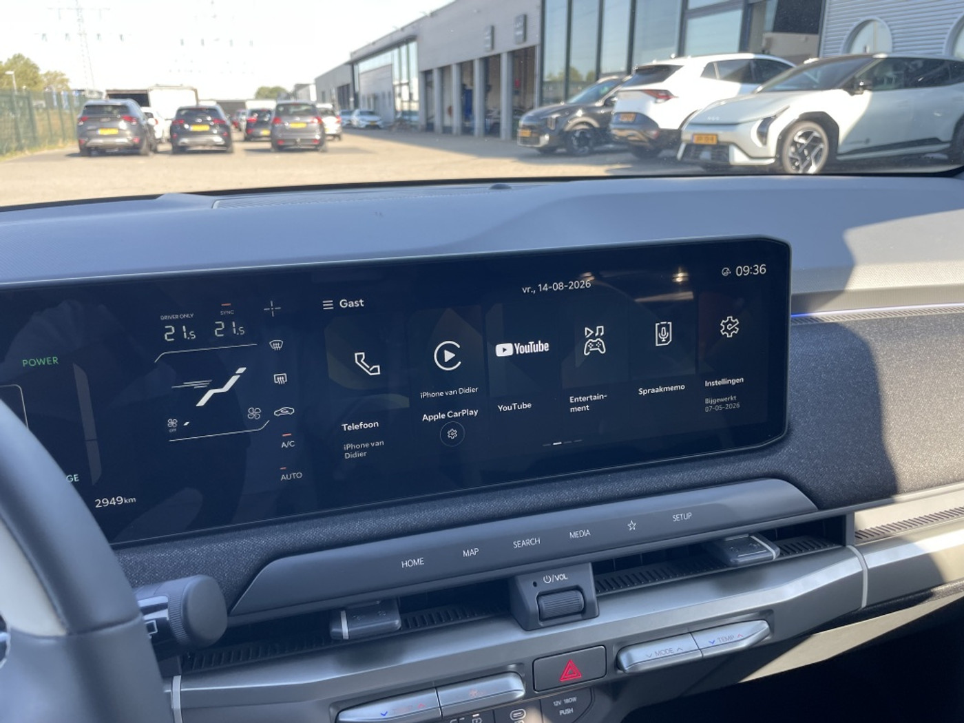 Foto van Kia Ev3