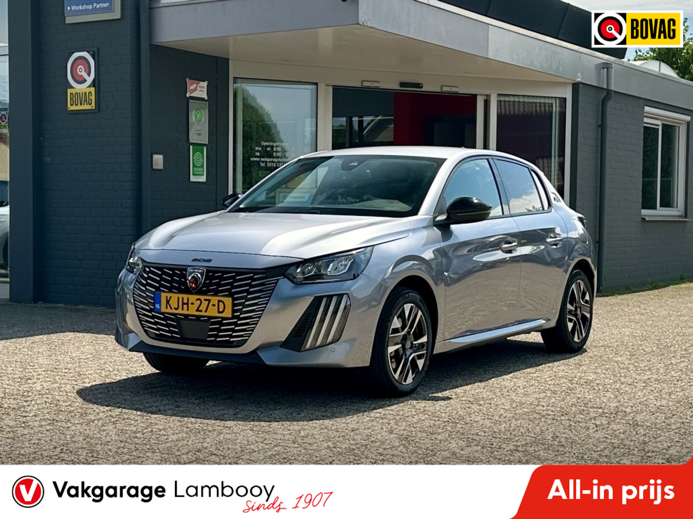 Peugeot E-208 Allure 51 kWh EV Cruise Carplay Bluetooth 2025 - voorkant