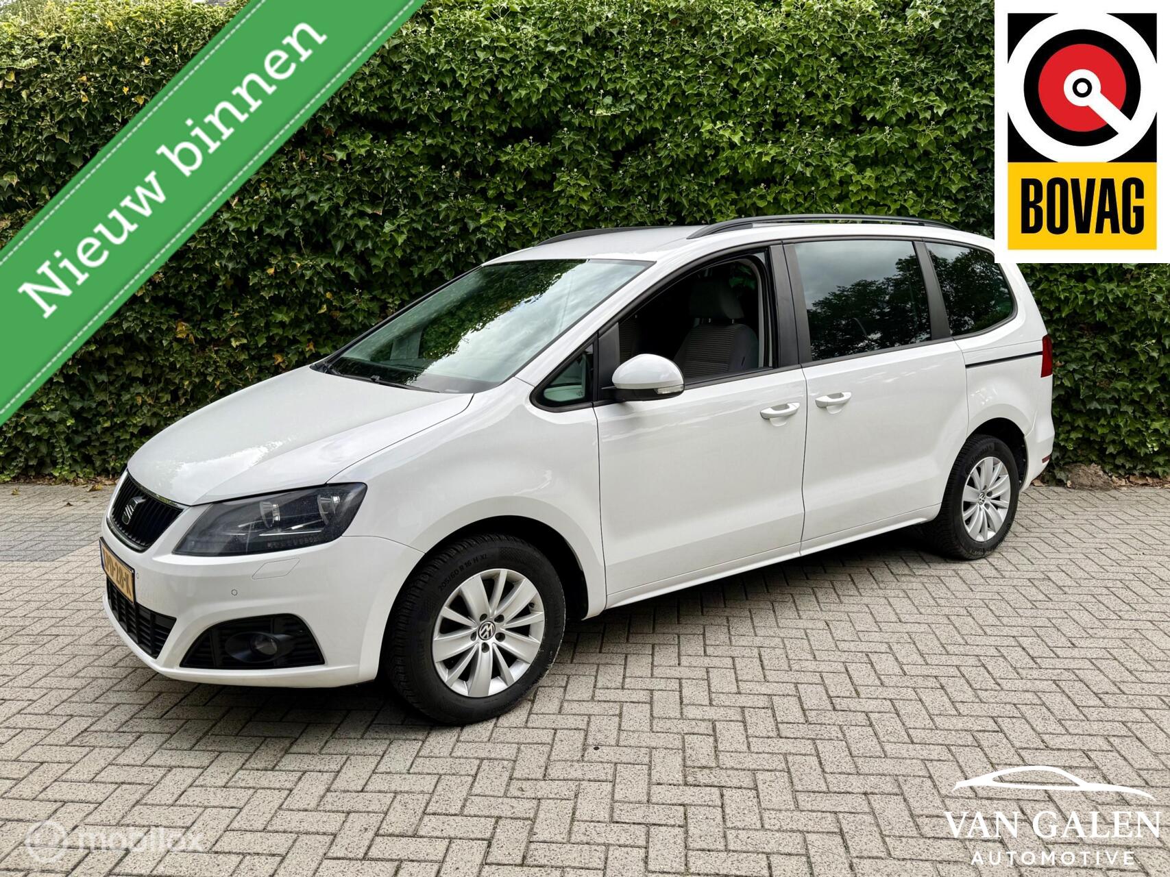 Seat Alhambra 1.4 TSI Style 7p Airco|Trekhaak|Cruise| 2011 - voorkant