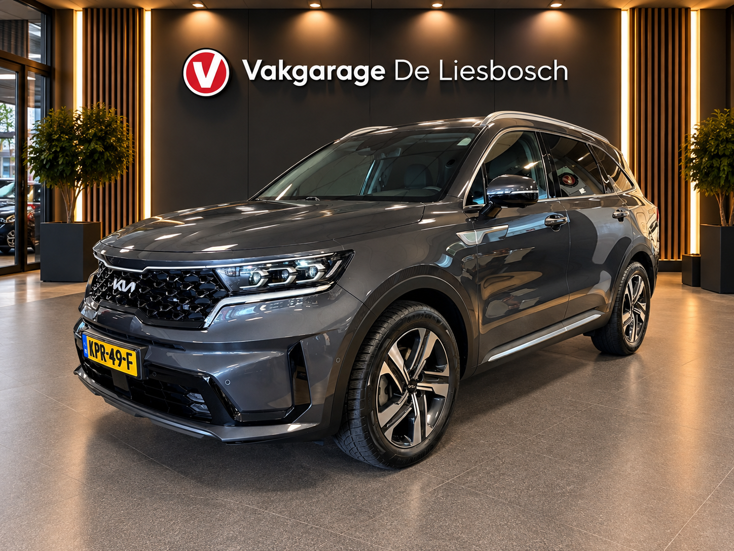 Kia Sorento 1.6 T-GDI Plug-in Hybrid 4WD ExecutiveLine 7persoons / Panoramadak / 360 camera / head-up 2023 - voorkant