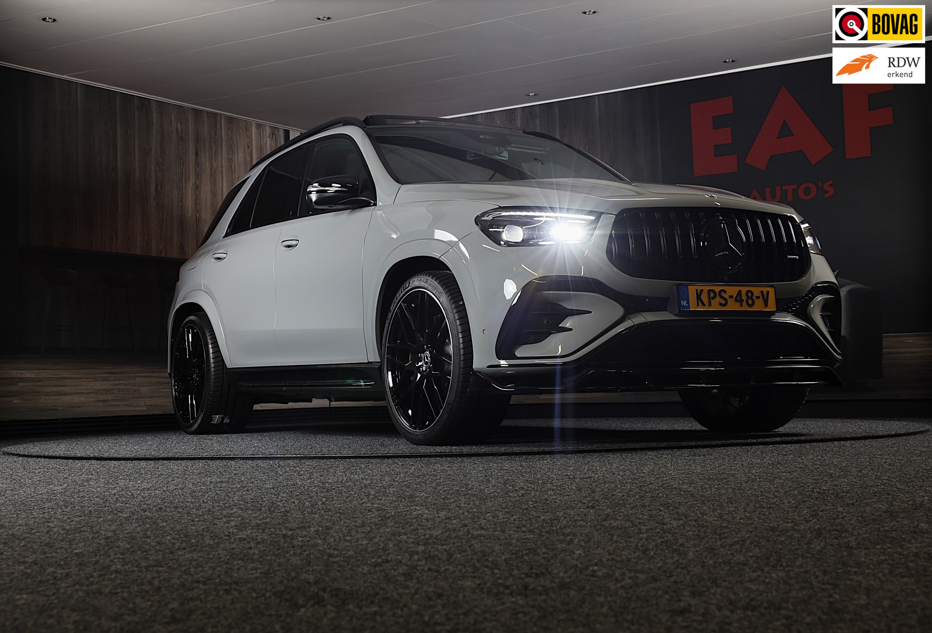 Mercedes-Benz Gle-klasse 400 e 4MATIC AMG 63 Look / Head Up / Luchtvering / Memory / Acc / Lane Assist / Burmester / Leder / 23 In 2025 - voorkant