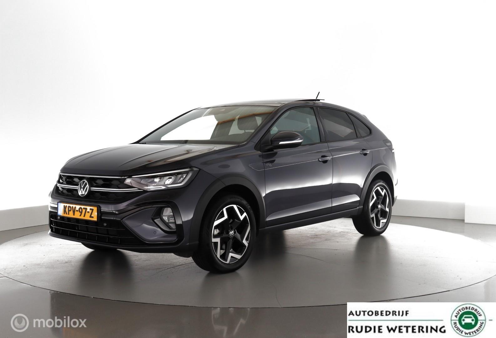 Volkswagen Taigo 1.0 TSI Automaat R-Line panorama|IQ|led|dab|ecc|acc|pdc|lmv17 2025 - voorkant