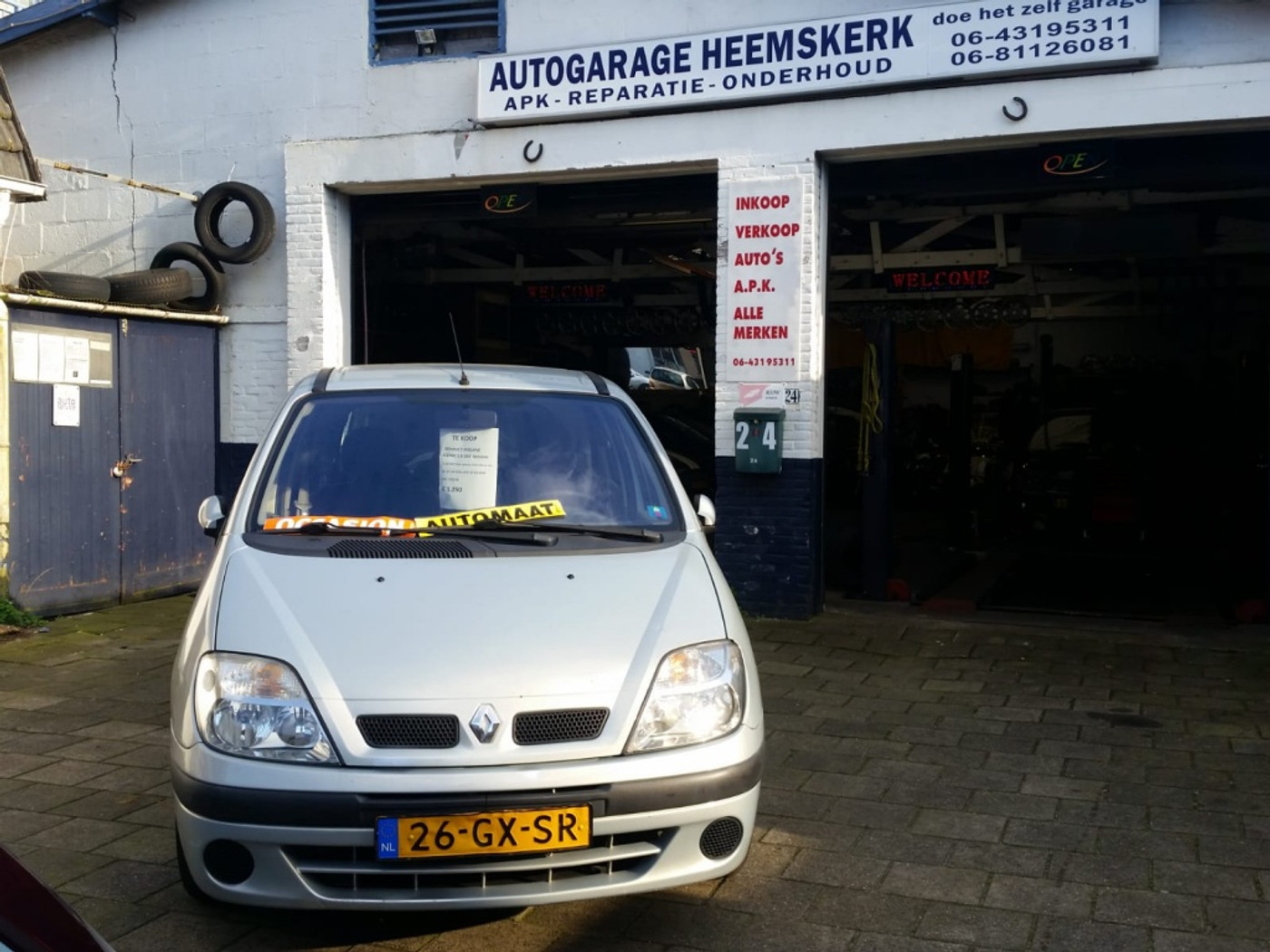 Renault Scénic 1.6-16V Expression 2001 - voorkant