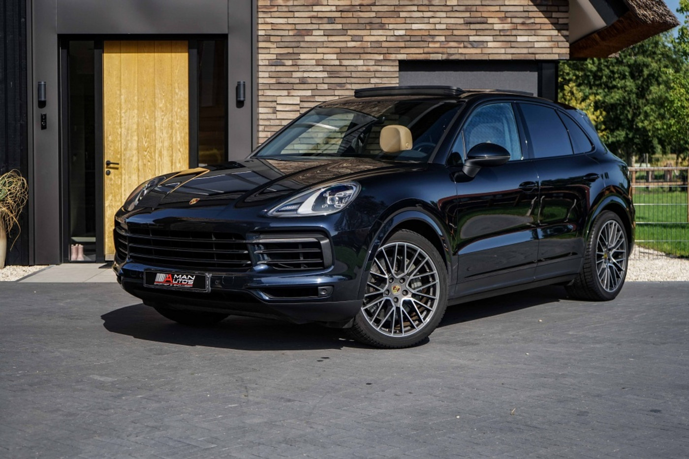 Porsche Cayenne S 2.9 V6-Biturbo 440PK SportChrono/21/Pano/Luchtvering 2018 - voorkant