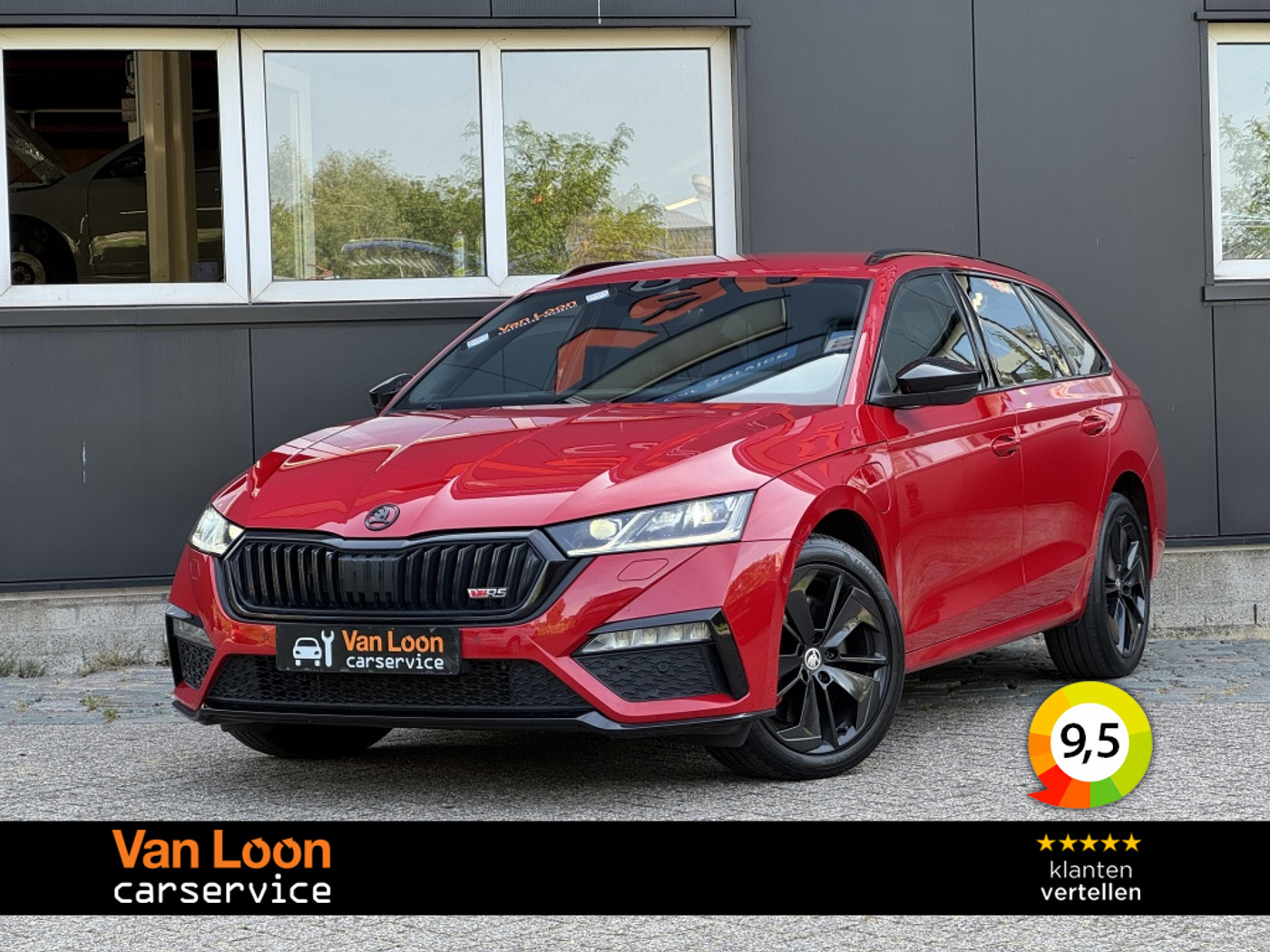 Skoda Octavia Combi RS iV/ErgoActive/HeadUp/StoelVerwarming/Canton/Wireless 2021 - voorkant