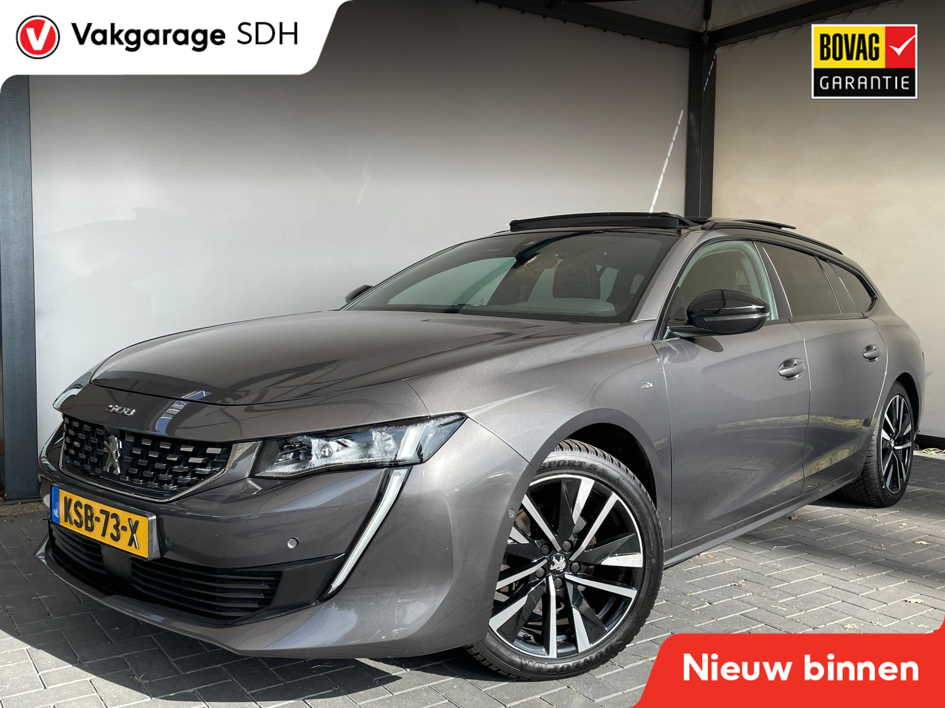 Peugeot 508 SW 1.2 PureTech GT-Line|Panoramadak|Focal audio|Trekhaak|Full Options 2021 - voorkant