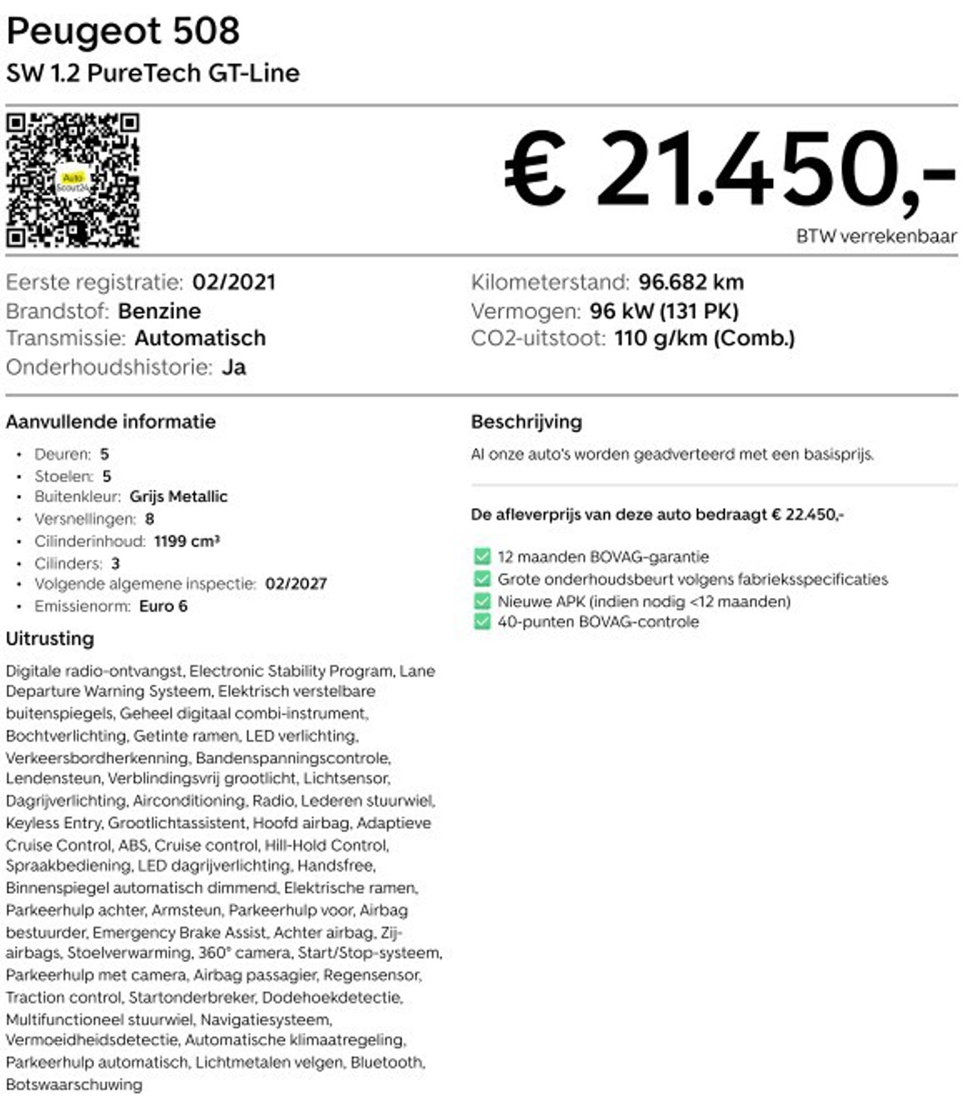 Foto van Peugeot 508 SW