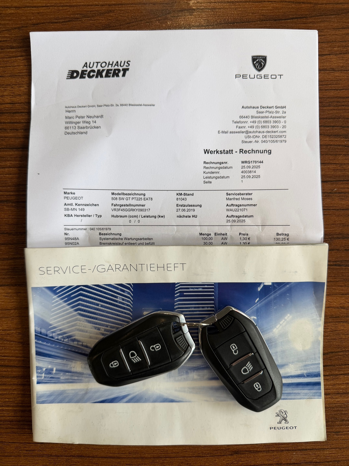 Foto van Peugeot 508 SW