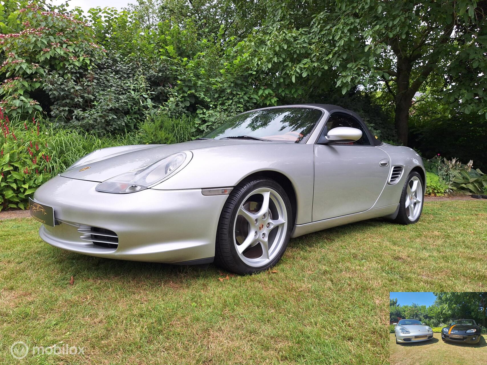 Porsche Boxster 986 vrijwel nieuwstaat! Perfect onderhouden. 2004 - voorkant