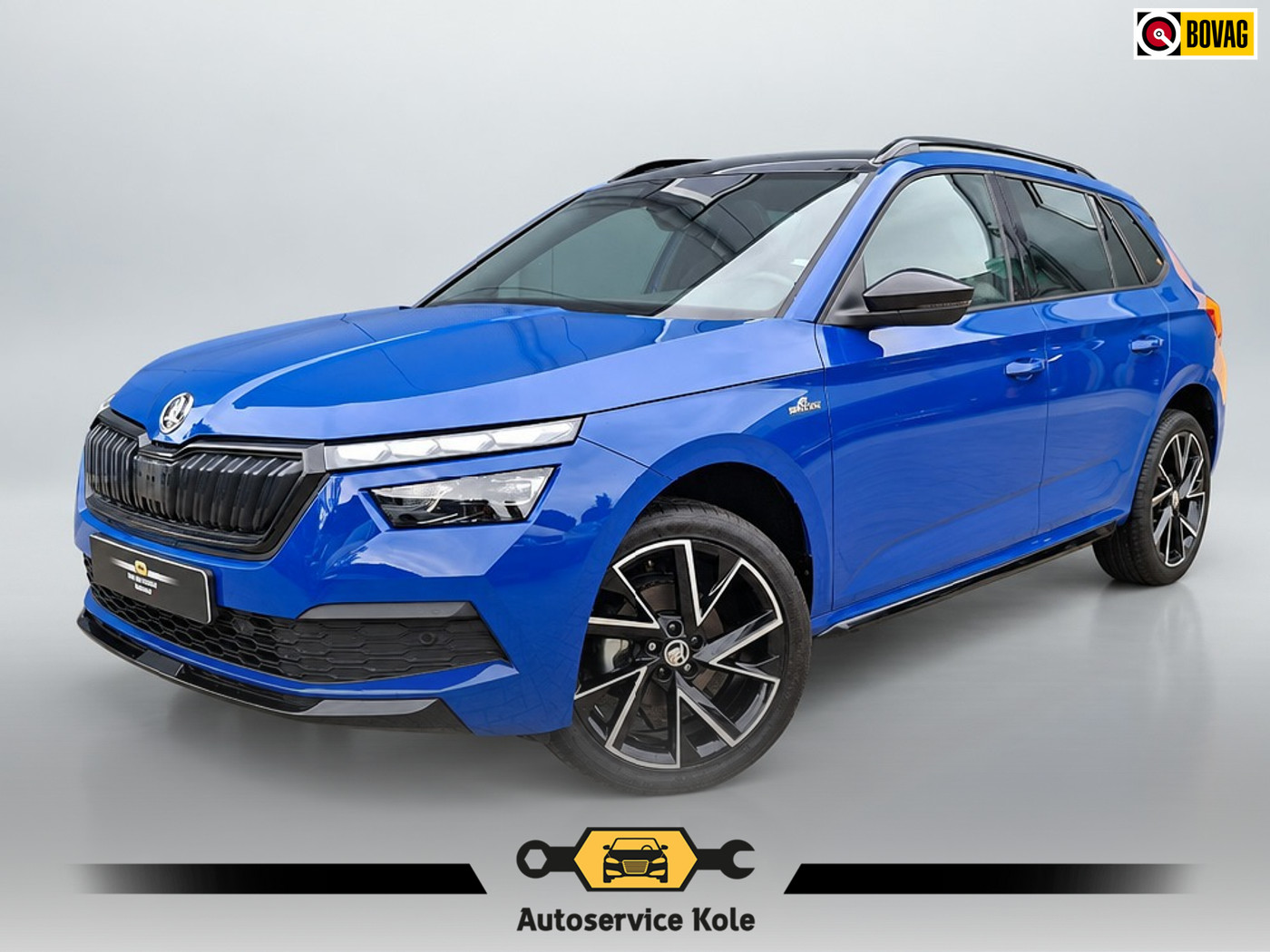 Skoda Kamiq 1.0 TSI Monte Carlo * Panoramadak * Stoelverwarming * Carplay * Full Led * 2024 - voorkant