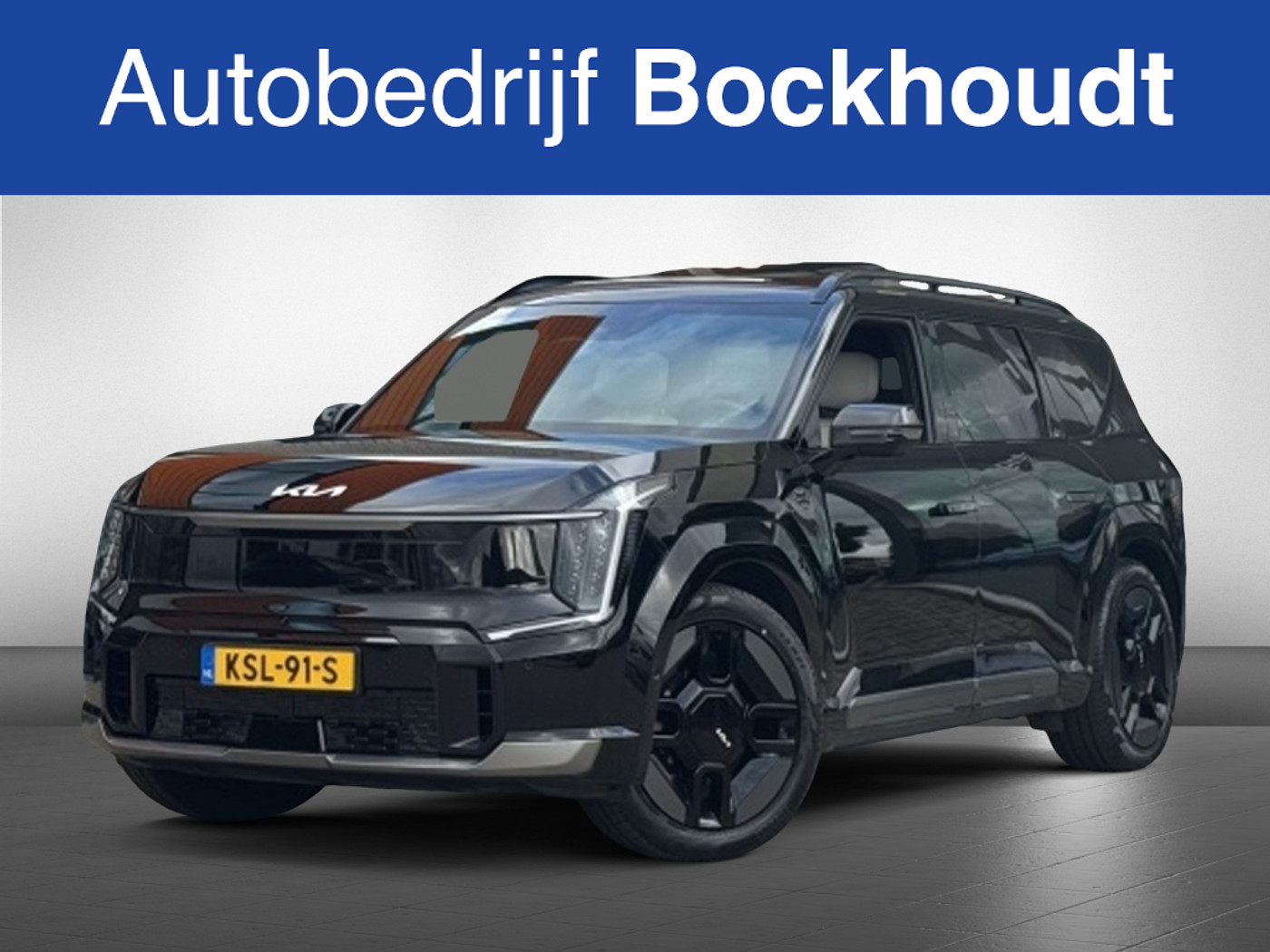 Kia Ev9 GT-Line 99.8 kWh | 7P | Head-Up | Pano | Leer|SOH 100% 2024 - voorkant