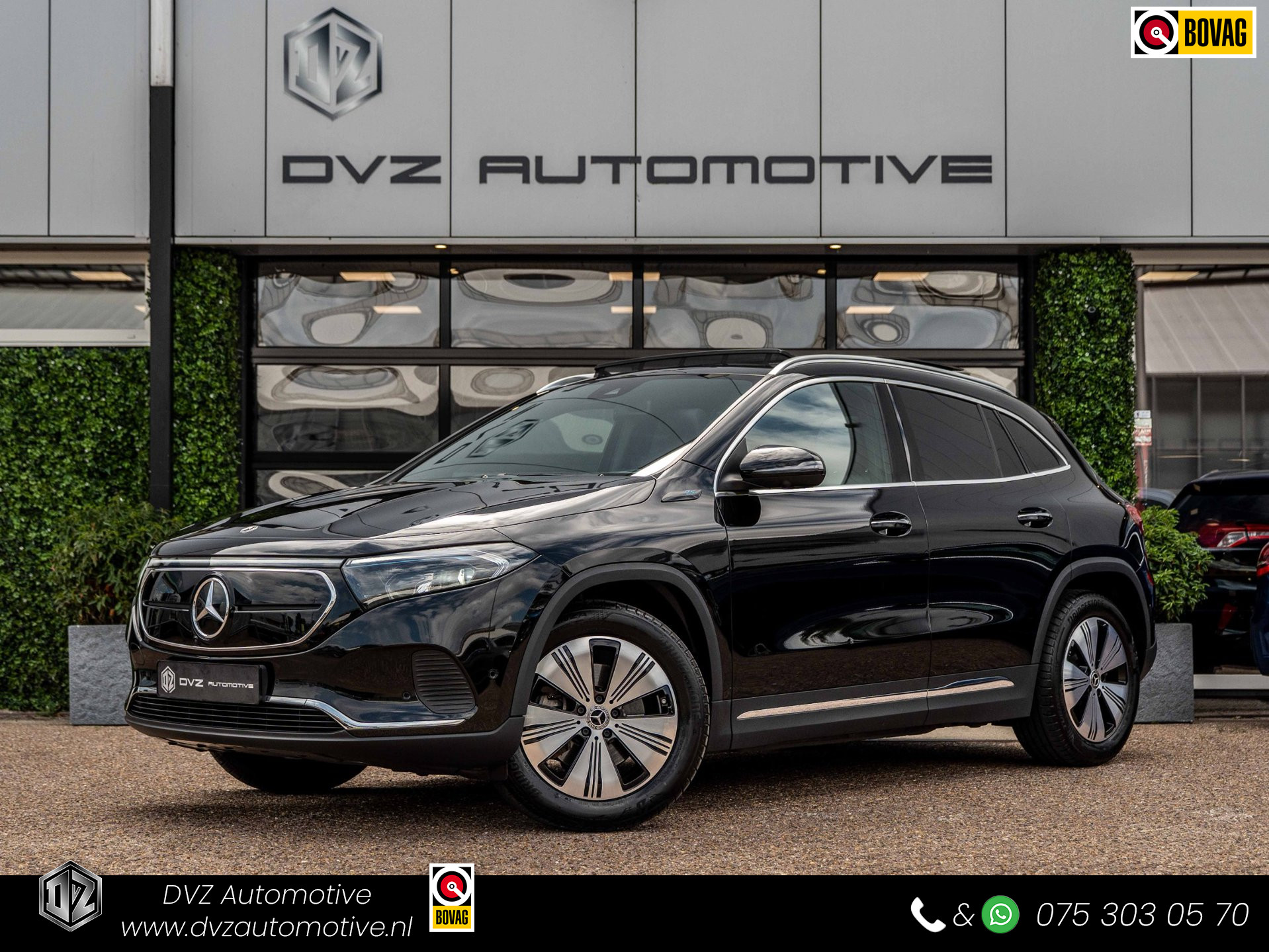Mercedes-Benz Eqa 250+ Luxury Line 71 kWh | SOH 97,7% | DC-Laden | WLTP 540KM | Pano | Surround View | Sfeer 2022 - voorkant