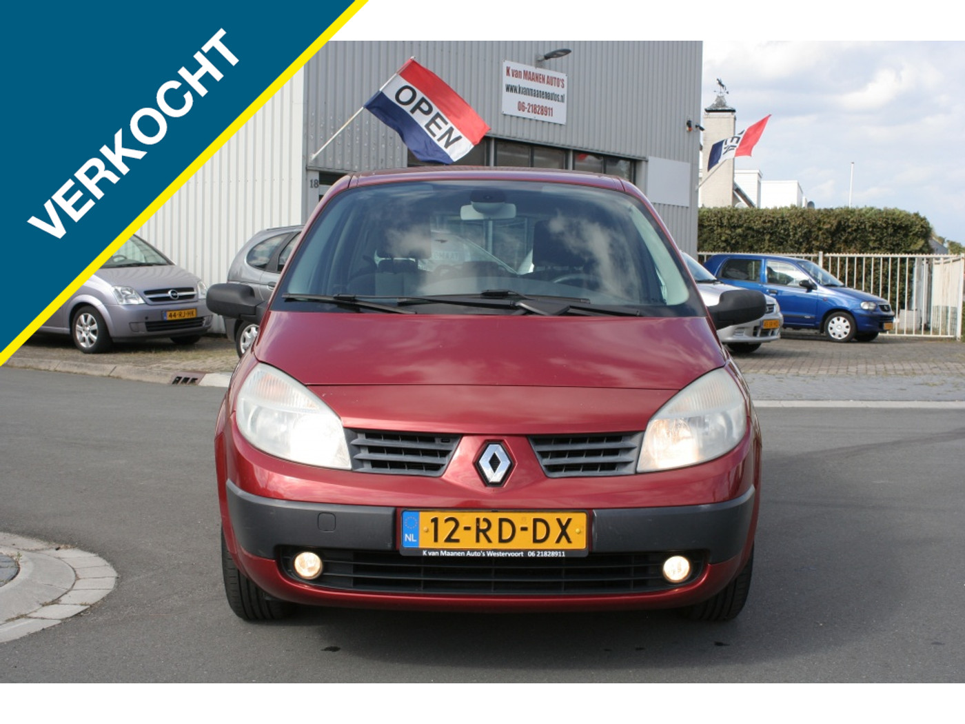 Renault Scénic 1.6-16V Priv. Comf. 2005 - voorkant