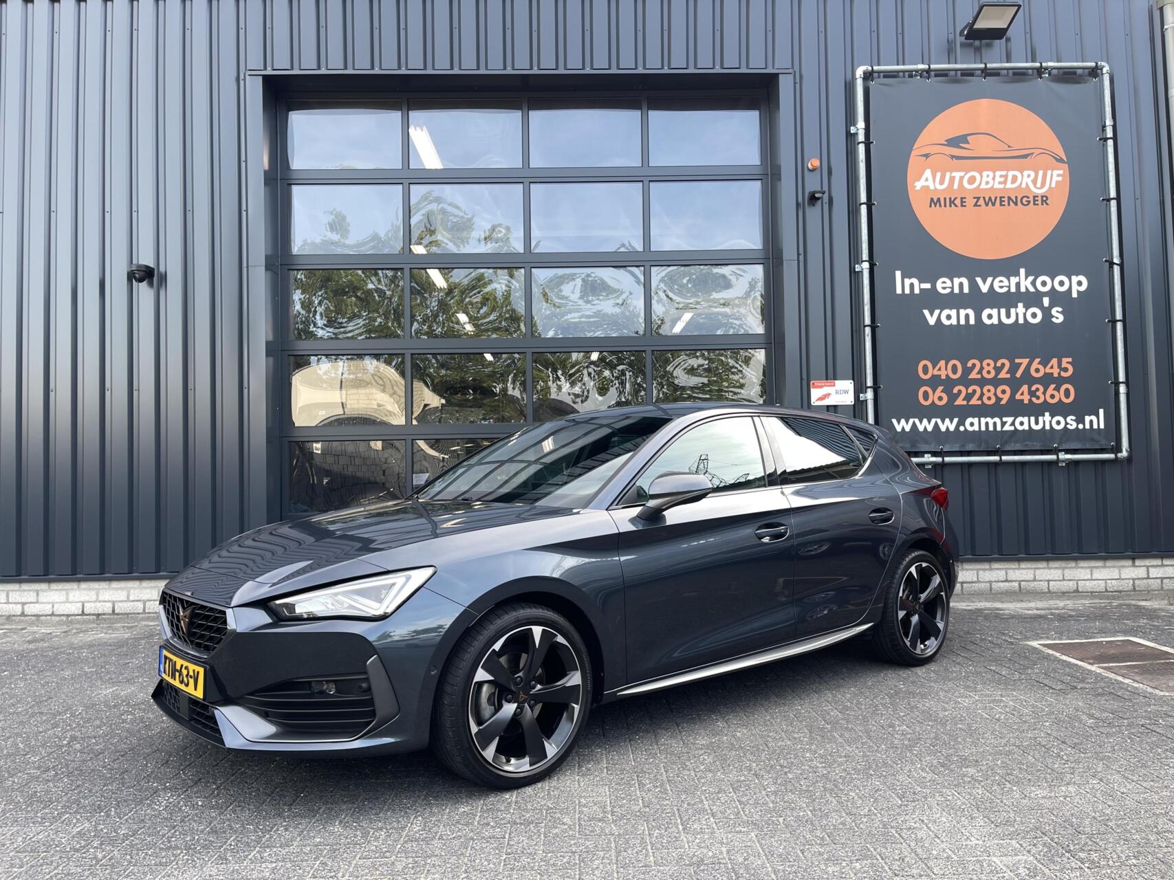 Cupra Leon 1.5 eTSI Business Edition Plus AUT. SPORT-STOELEN|SFEERVERLICHTING|CARPLAY|CAMERA|KEYLESS|DEALER ONDERHOUDEN|LED 2023 - voorkant