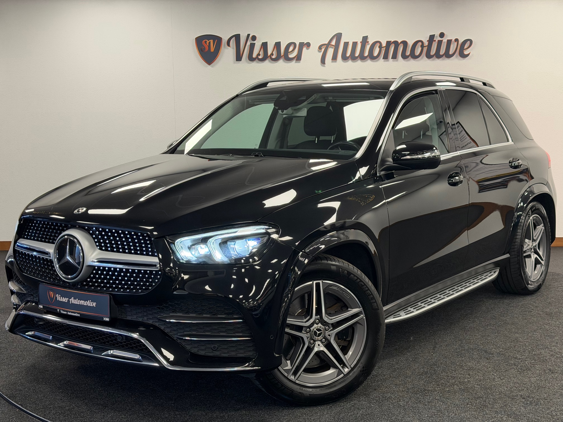 Mercedes-Benz Gle-klasse 450 4MATIC*Mild-Hybride*Navi*Cruise-Control*Apple-Carplay*Leder*Trekhaak* 2019 - voorkant