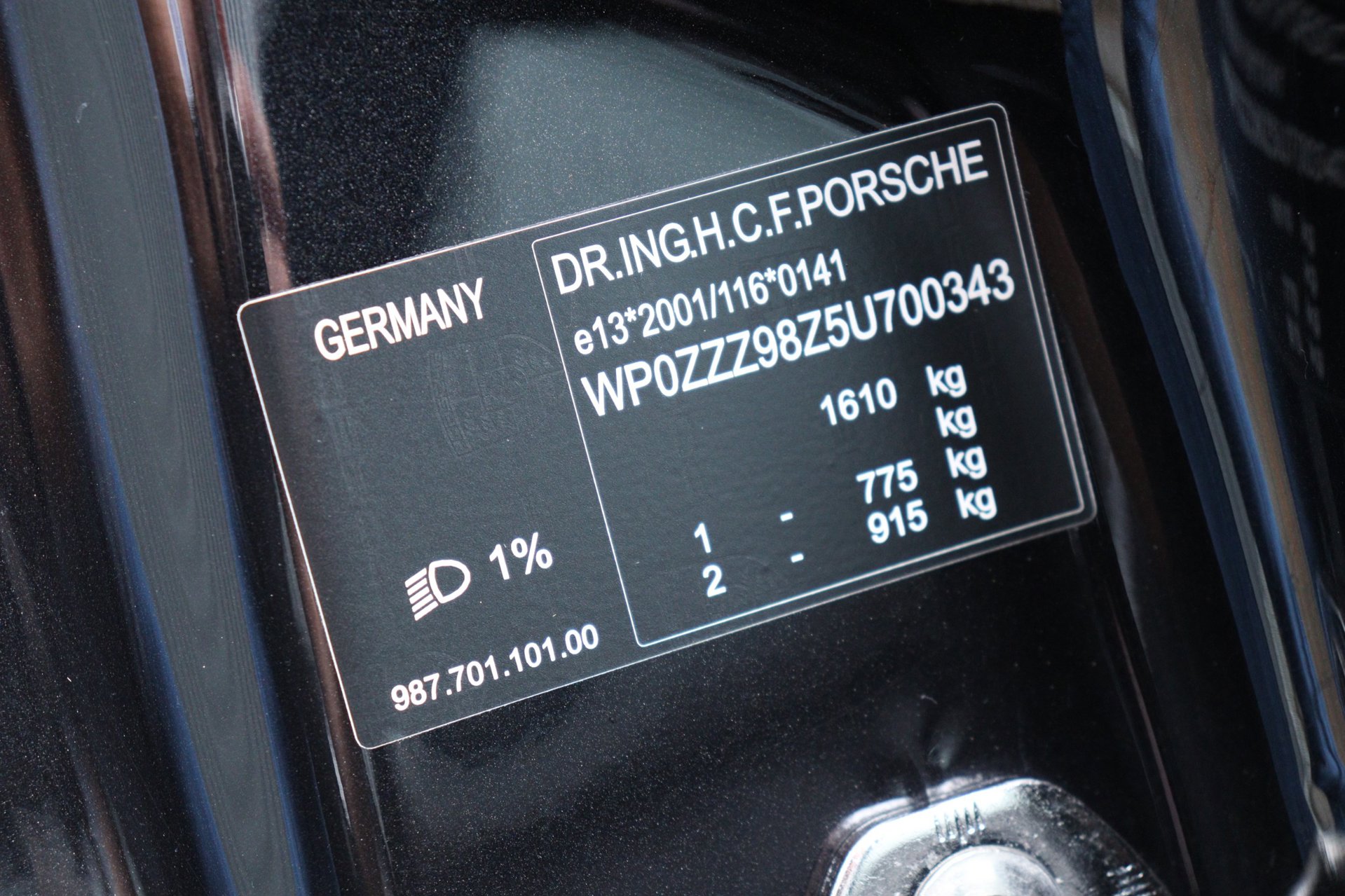 Foto van Porsche Boxster