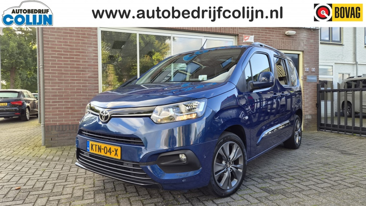 Toyota Proace City Verso 1.2 Turbo Executive Automaat 5 Pers, Pano, HUD, 2020 - voorkant