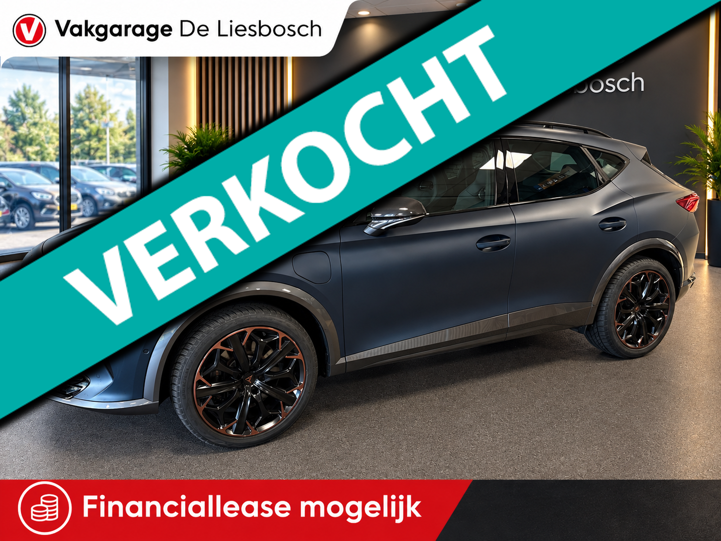 Cupra Formentor 1.4 e-Hybrid VZ Copper Edition/pano/memory/apple/beats/carbon/camera 2024 - voorkant