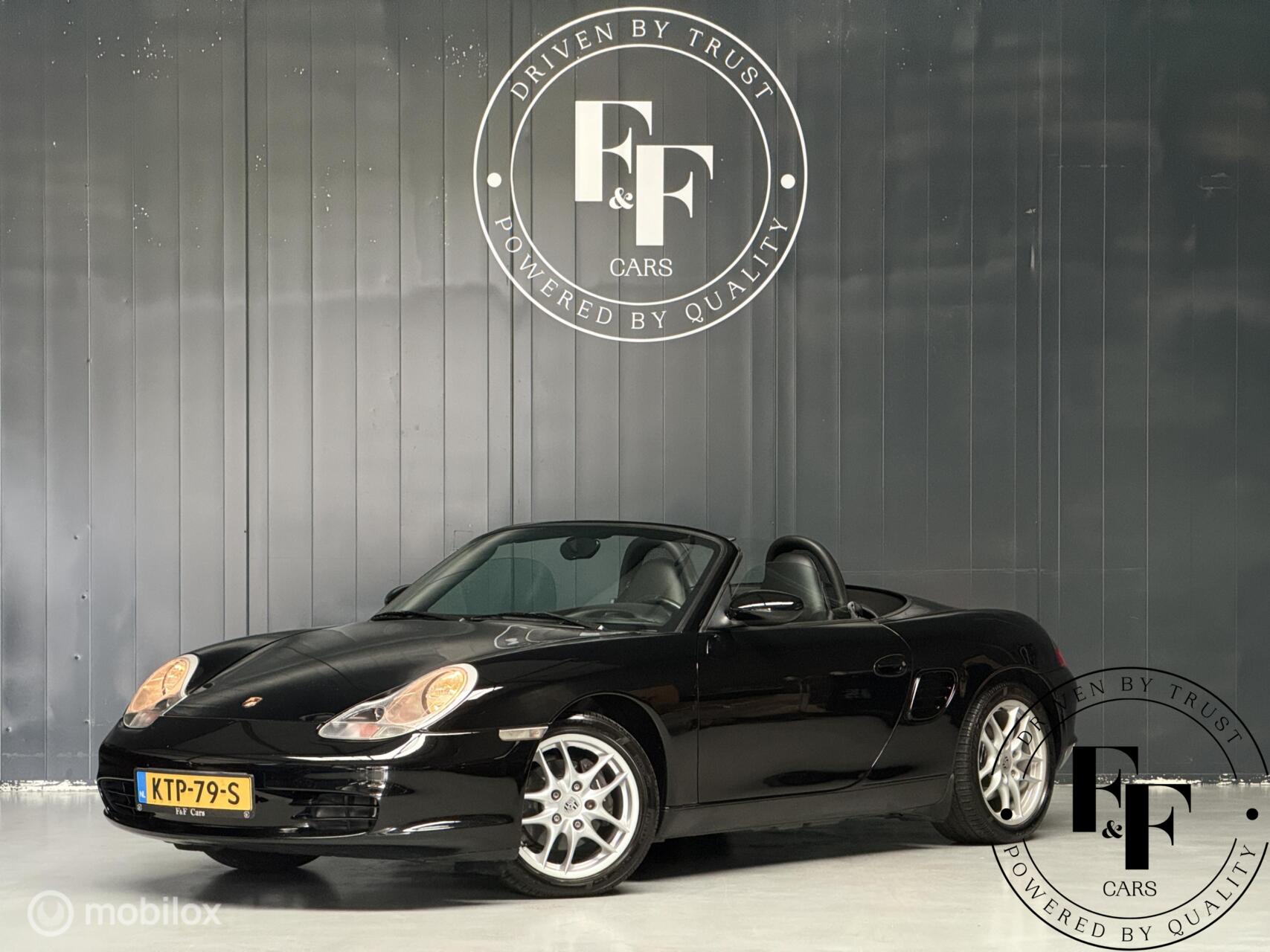 Porsche Boxster 2.7|229 PK|6-Cilinder|Handgeschakeld|Leder|Stoelverwarming 2003 - voorkant
