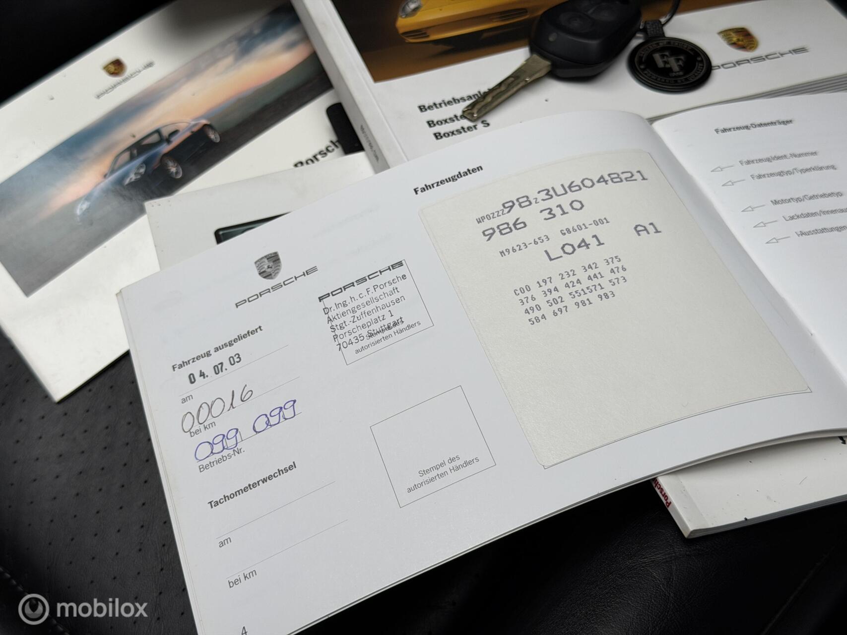 Foto van Porsche Boxster