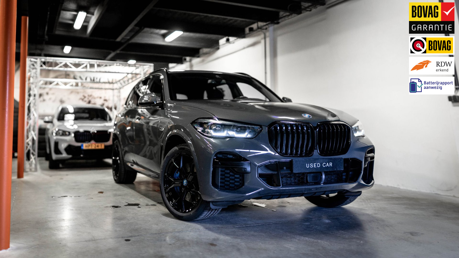 BMW X5 XDrive45e High Executive M-Sport |Dravitgrau|Memory|21''Inch|Hifi|Driving Assistant ACC 2022 - voorkant