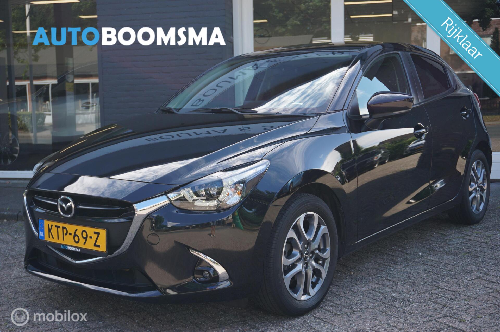 Mazda 2 1.5 Skyactiv-G 115pk GT-M Clima Cruise Led Navi HUD 2018 - voorkant