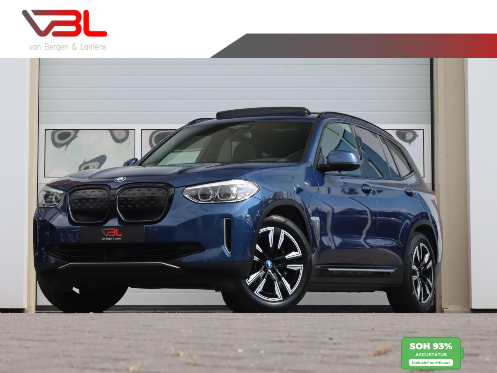 BMW Ix3 High Executive 80 kWh| Panoramadak | SOH 93,7% 2021 - voorkant