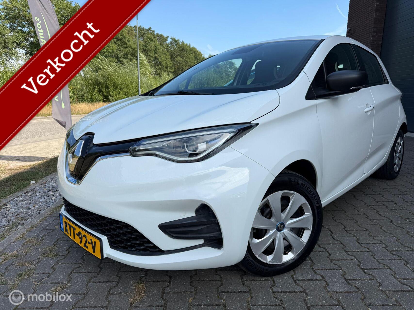 Renault Zoe R110 Life 52 kWh CCS koopaccu ! 2020 - voorkant